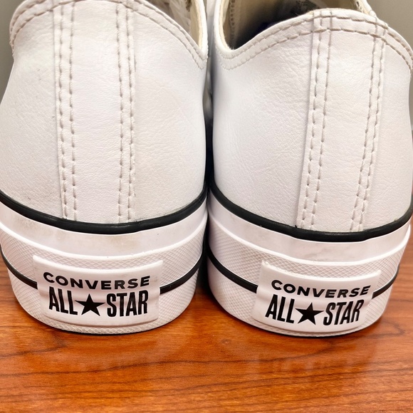 White platform converse shoes - Picture 6 of 8